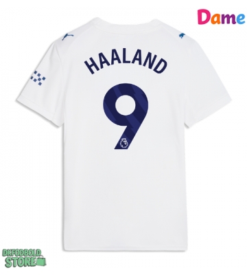 Manchester City Erling Haaland #9 Replika Tredjetrøje Dame 2026-27 Kortærmet